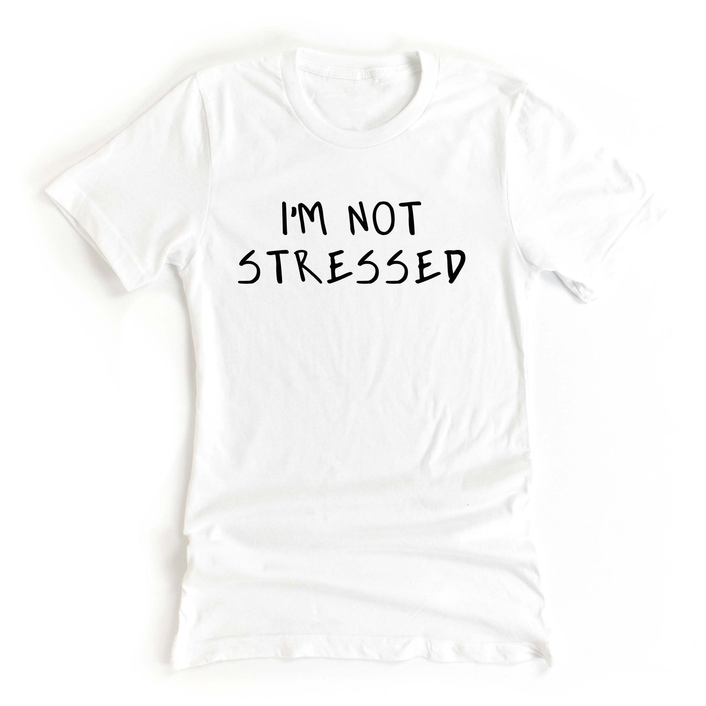 I'm Not Stressed White Lie Shirt