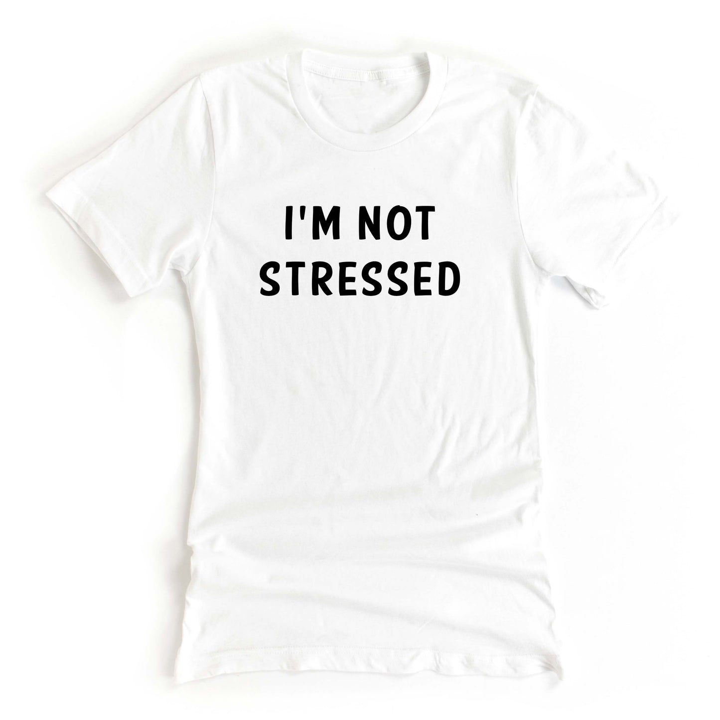 I'm Not Stressed White Lie Shirt